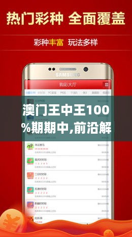 新澳门王中王100%期期中，全面释义解释落实